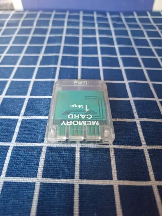 PS1 MEMORY CARD TRANSLUCIDA