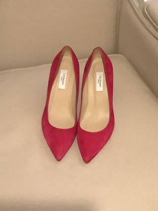 Zapatos de ante fucsia L.K. Bennett