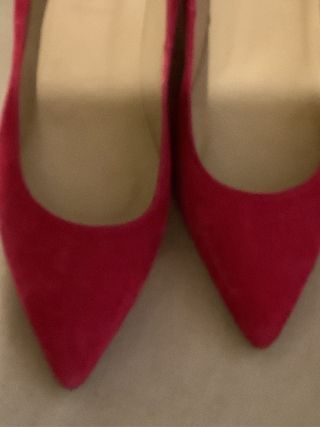 Zapatos de ante fucsia L.K. Bennett