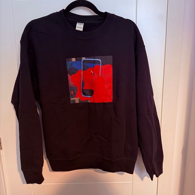 KAWS x Andy Warhol Sudadera Negra