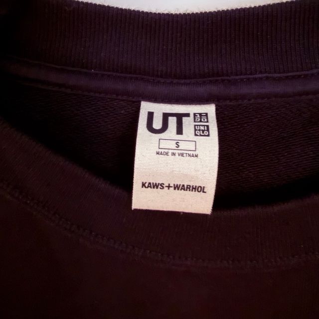 KAWS x Andy Warhol Sudadera Negra