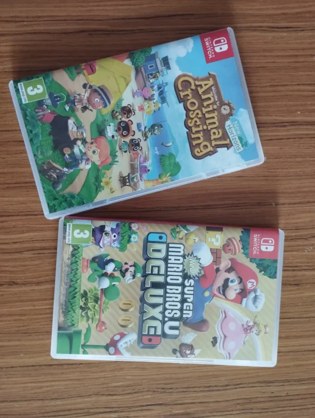 Nintendo Switch Gris/Naranja + Juegos