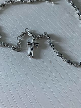 Collana Chrome Hearts 50cm con Croce