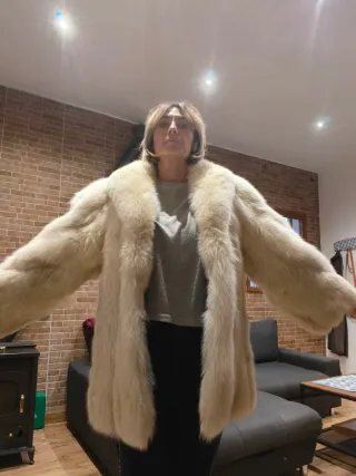 Chaqueta vintage beige