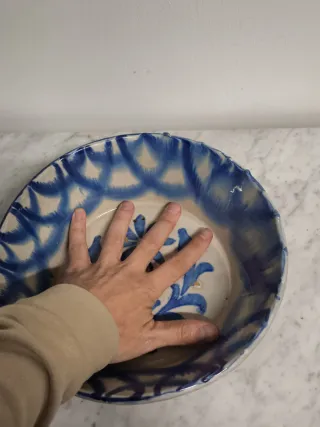 Cuenco lebrillo Fajalauza