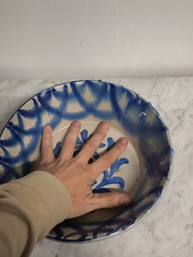 Cuenco lebrillo Fajalauza