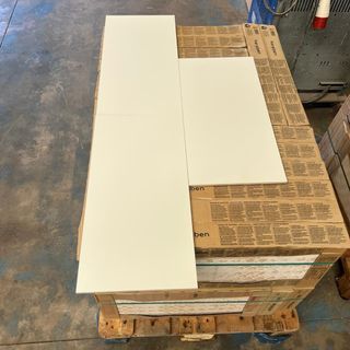 Lote de azulejo rectificado30x60, Super White Matt