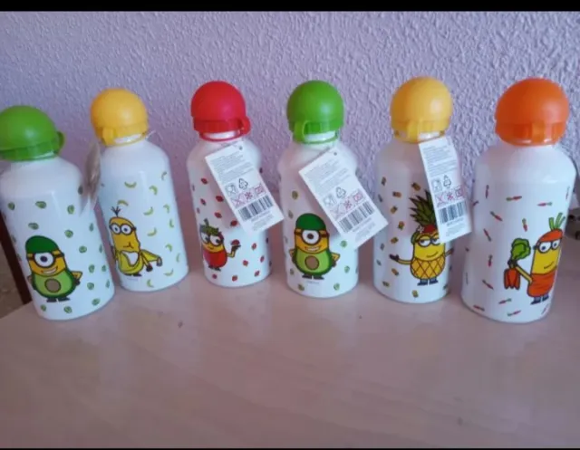 Botellas Minions Frutas