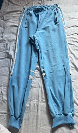 Pantalón Adidas Chándal Azul Claro