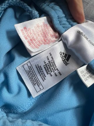 Pantalón Adidas Chándal Azul Claro