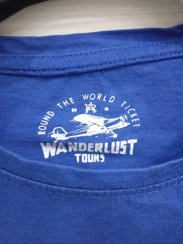 Maglietta africana paradise Cotone Blu Taglia M