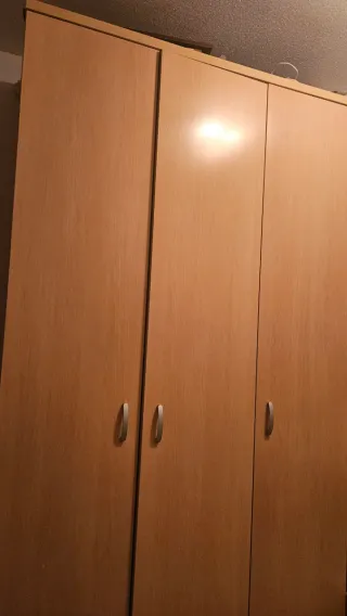 Armario 3 puertas madera