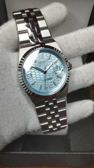 Reloj Seiko Mod Land-Dweller Jubilee Azul