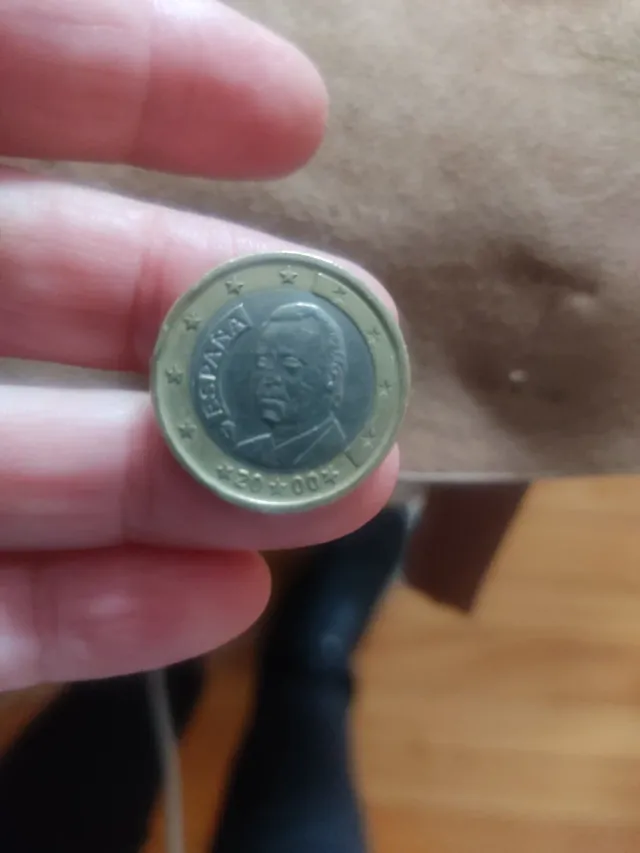 Moneda 1 euro , España Colección The Red Lion