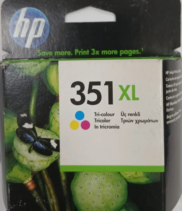Cartucho Tinta HP 351 XL Tricolor