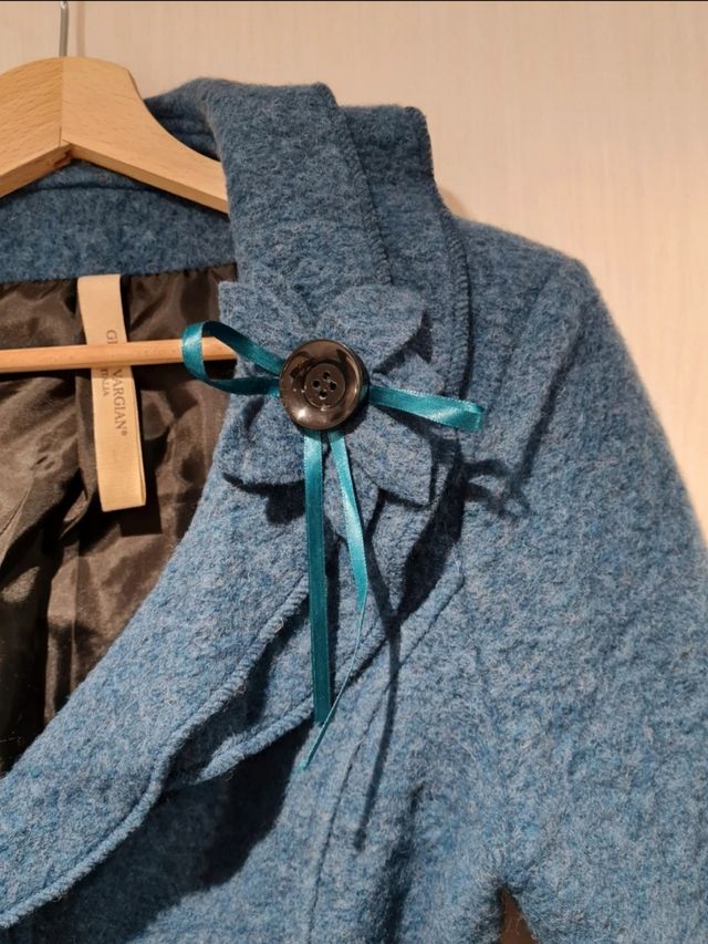 Giacca in lana cotta