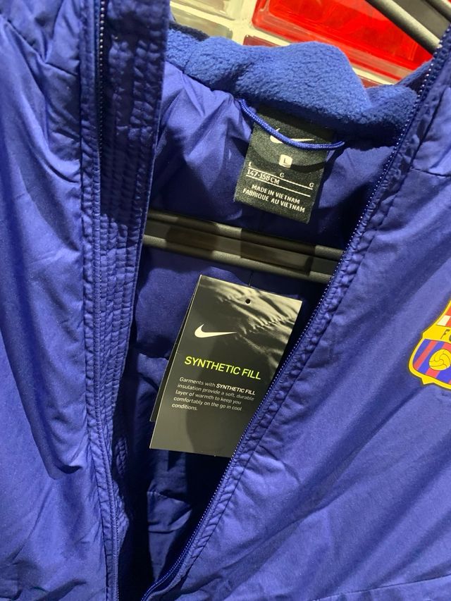 Chaqueta FC Barcelona azul y amarilla