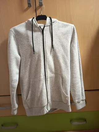 Sudadera juvenil con cremallera unisex