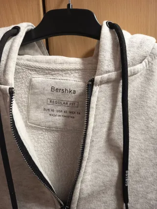 Sudadera juvenil con cremallera unisex