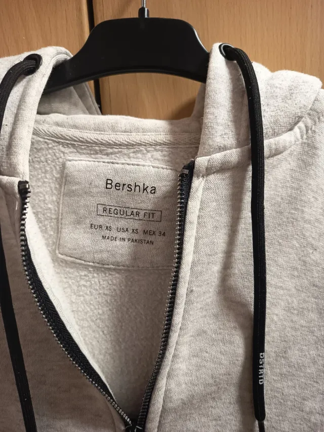 Sudadera juvenil con cremallera unisex