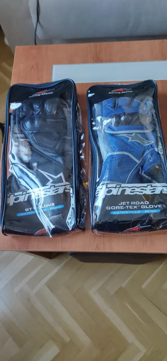 Guantes Alpinestars Moto Azul/Negro