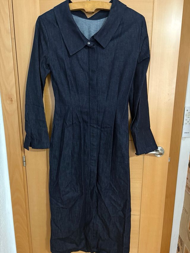 Vestido vaquero entallado