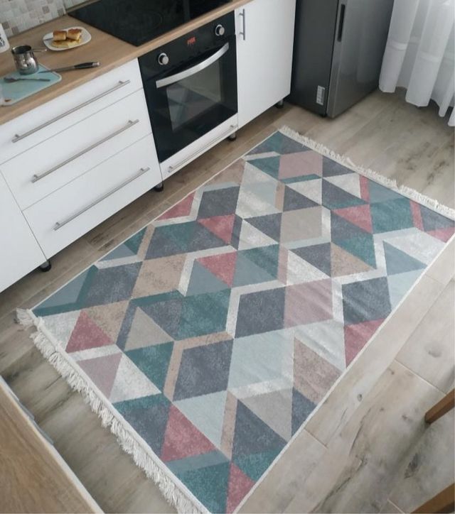 Tappeto Geometry in cotone 160x230 cm