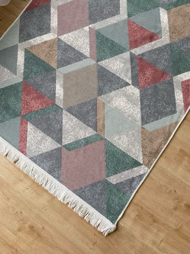Tappeto Geometry in cotone 160x230 cm