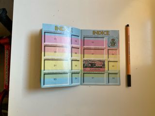 Álbum Cromos Chicles La Liga 97/98