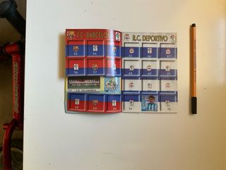 Álbum Cromos Chicles La Liga 97/98