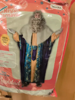 Disfraz Rey Mago Melchor Talla L Nuevo