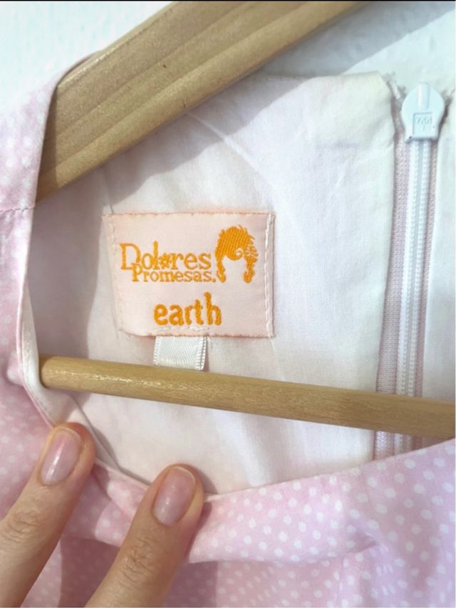 Vestido Dolores Promesas Rosa