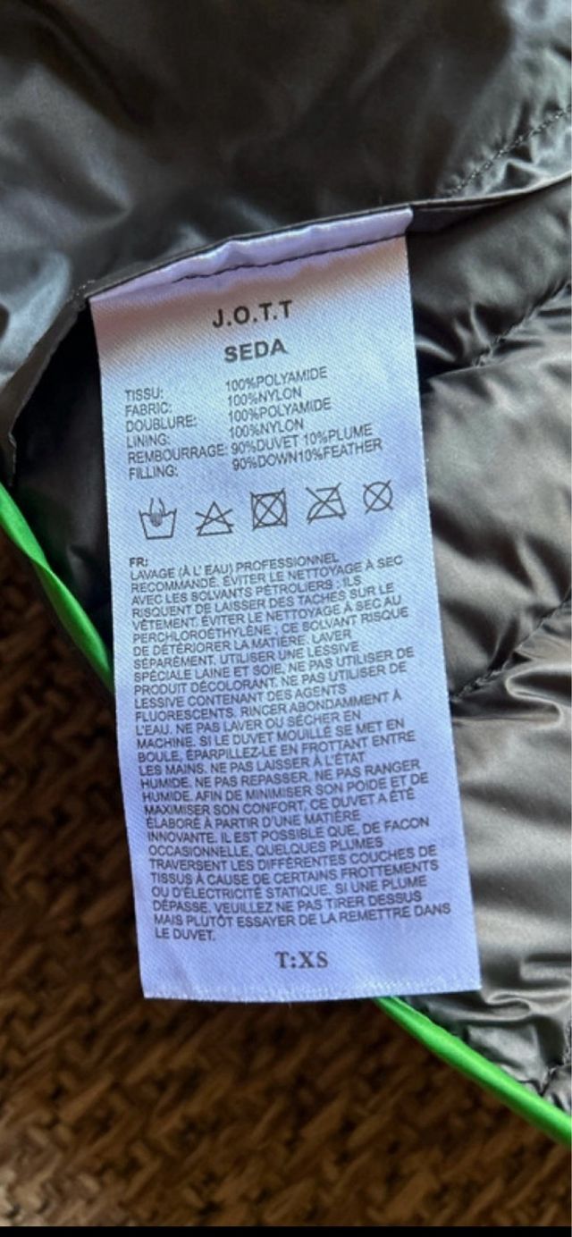 Chaleco JOTT Gris Talla XS