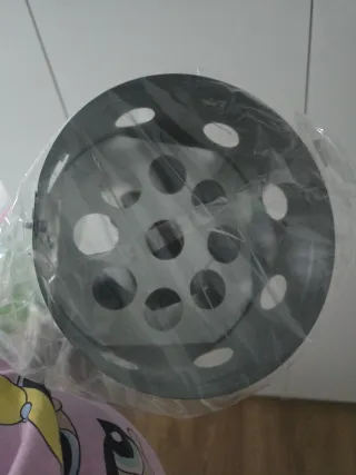 Chimenea Carbón Barbacoa Metal/Madera 27,9x17cm