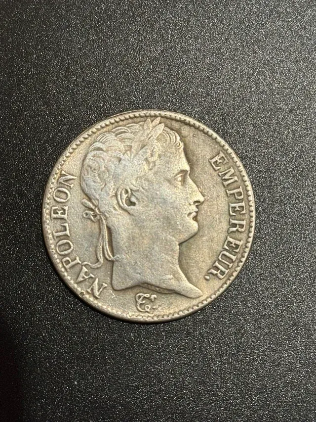5 Francos Napoleón 1812 Moneda Antigua