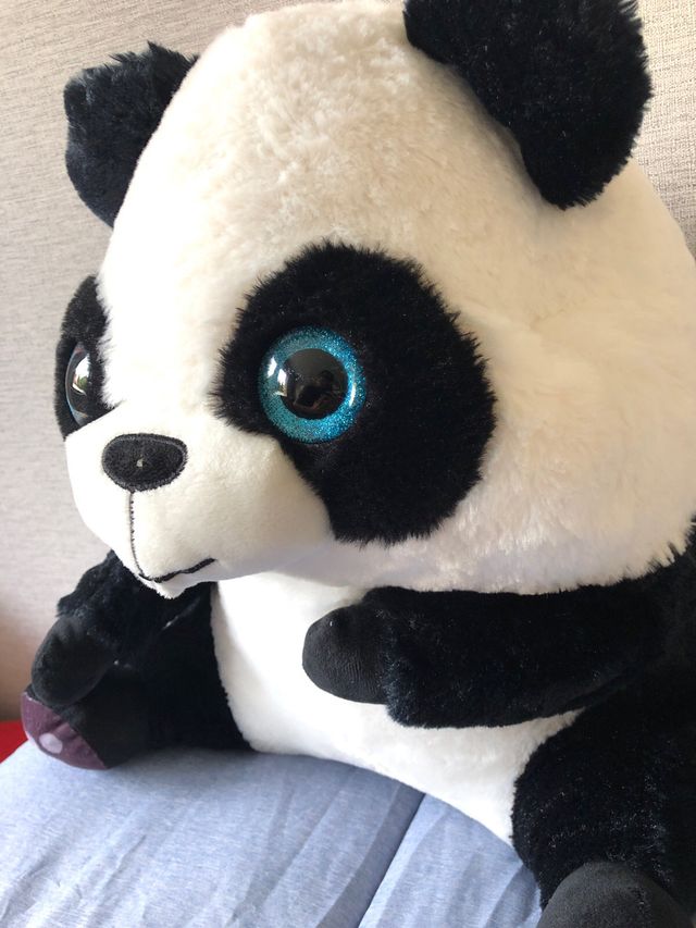 Peluche Panda Negro y Blanco