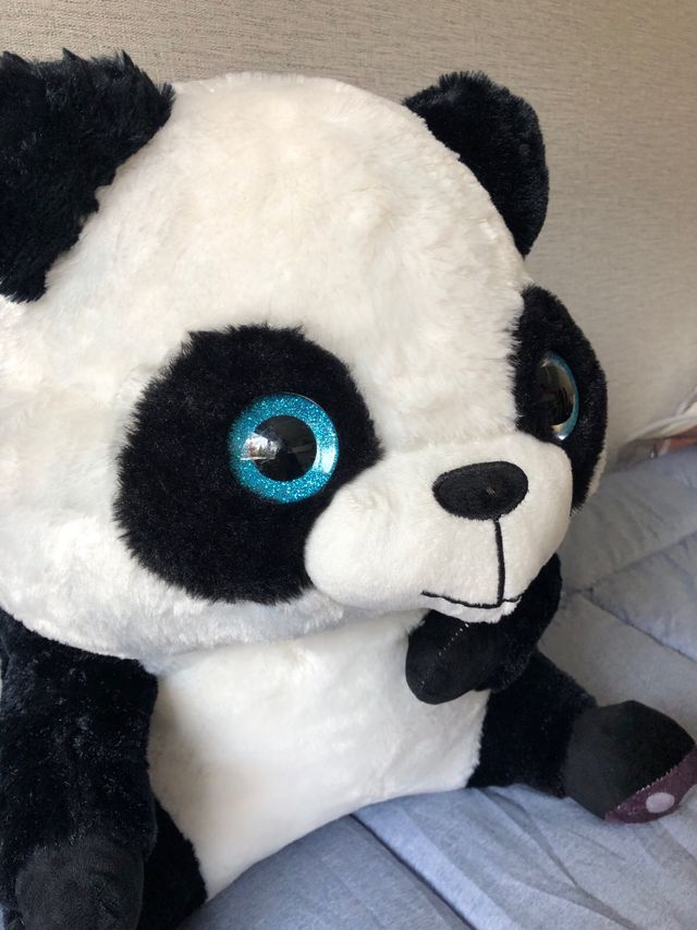 Peluche Panda Negro y Blanco