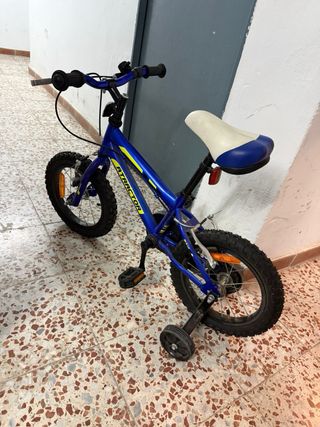 URGENTE Bicicleta infantil  para niños +4 años