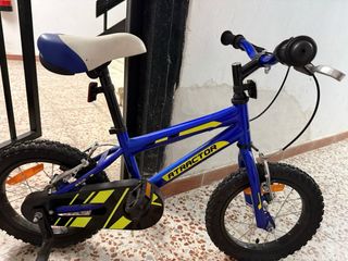 URGENTE Bicicleta infantil  para niños +4 años