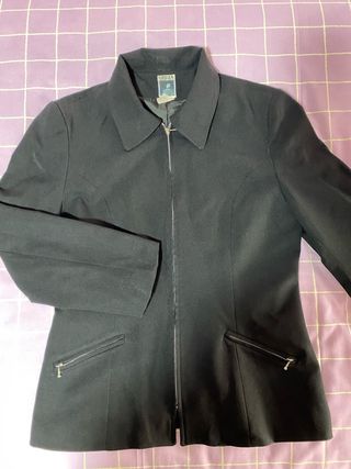 Chaqueta Talla S Negra