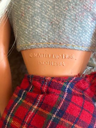 Bambola Barbie del 1966.