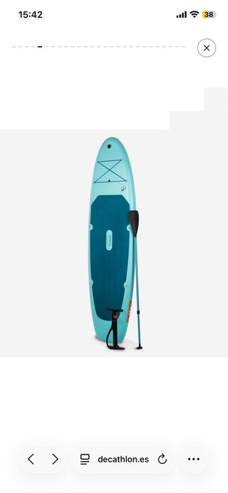 Tabla Paddle Surf Azul con Remo y Bomba