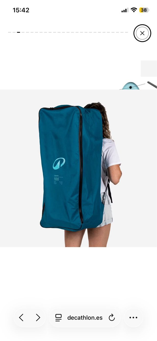 Tabla Paddle Surf Azul con Remo y Bomba