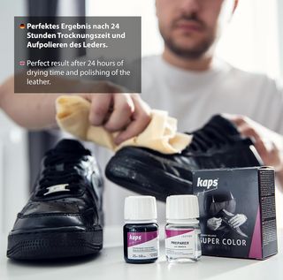 ✨ - Kaps Tinte con Imprimación para Zapatos y Bols