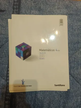 MATEMATICAS 4 ESO OPCION B M. LIGERA LOS CAMINO...