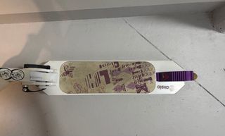 Patinete Oxelo morado y blanco