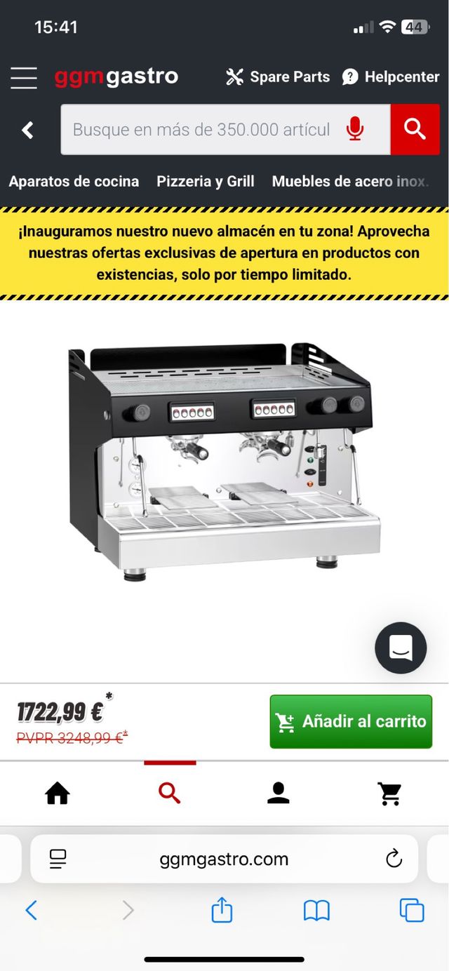 Cafetera GGM Gastro KMF2