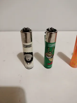 Lotto n5 • Accendini Clipper Set 4  Pezzi