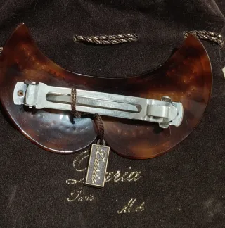 Fermaglio capelli Doria ali con strass