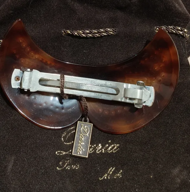 Fermaglio capelli Doria ali con strass